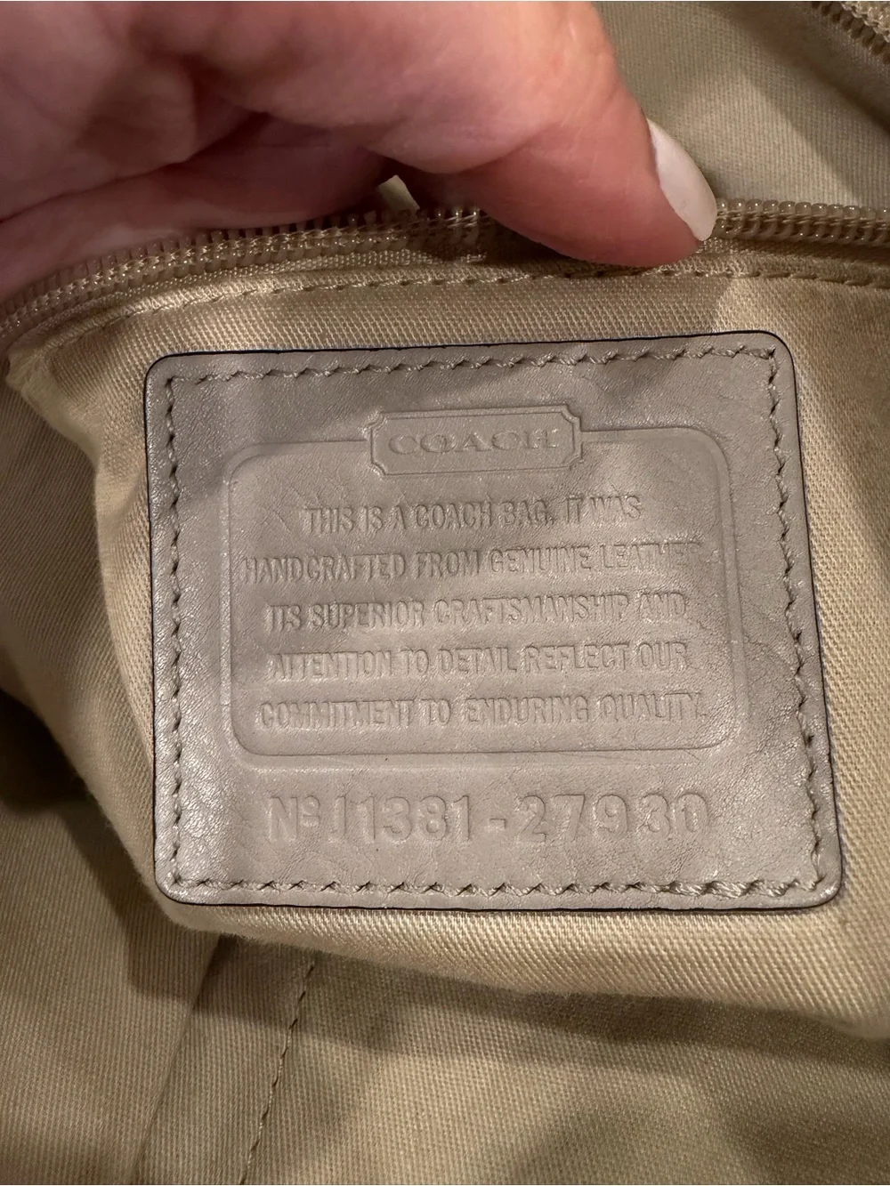 COACH Bleeker Cooper Pebbled Leather Satchel Tote